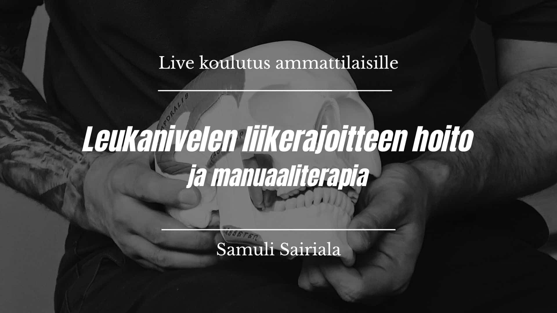 Leukanivelen liikerajoite koulutus